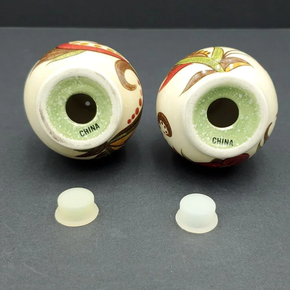 Pier 1 Carynthum Salt & Pepper Shakers Pier 1 Imports Floral Shaker Set